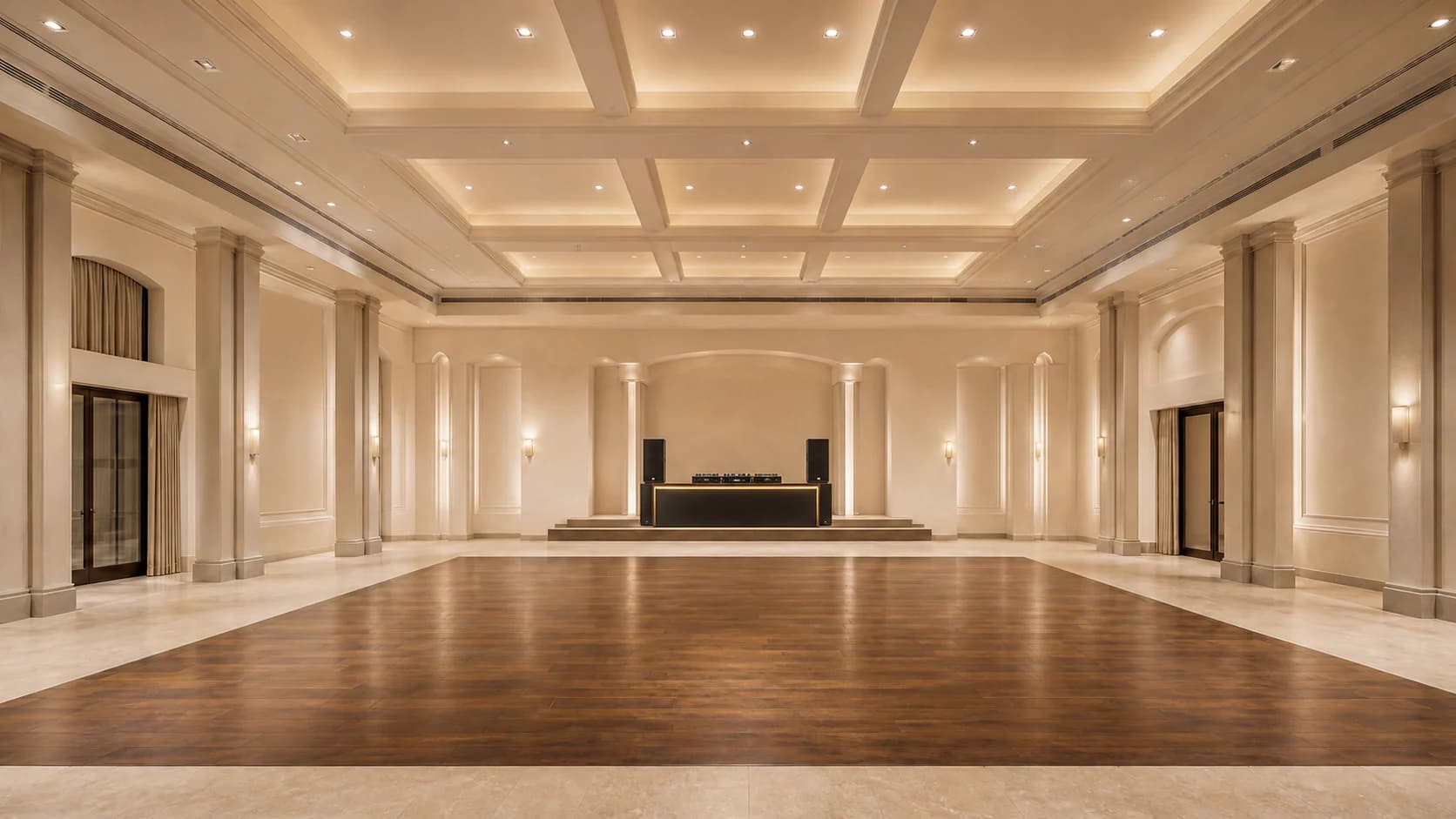 El mismo salón · Transformación progresiva: Llega la cabina del DJ
